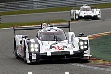 Das Porsche-Team Dumas/Jani/Lieb fuhr in Spa wieder auf Rang zwei. Foto: Porsche/dpp-AutoReporter